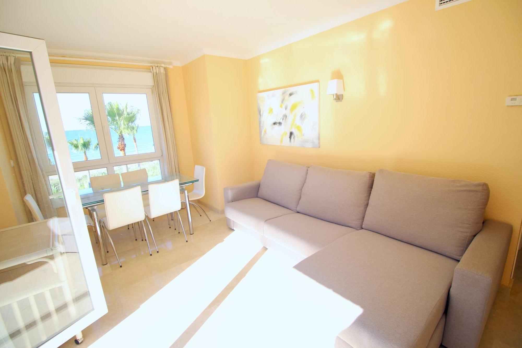 Atico Con Piscina Privada En Primera Linea Apartment Дения Стая снимка